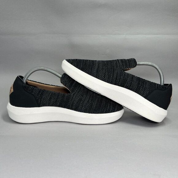 Free Waters Shoes Women's Size 9 Black TRVL Slip-On Athletic Comfort Loafers - Picture 7 of 12